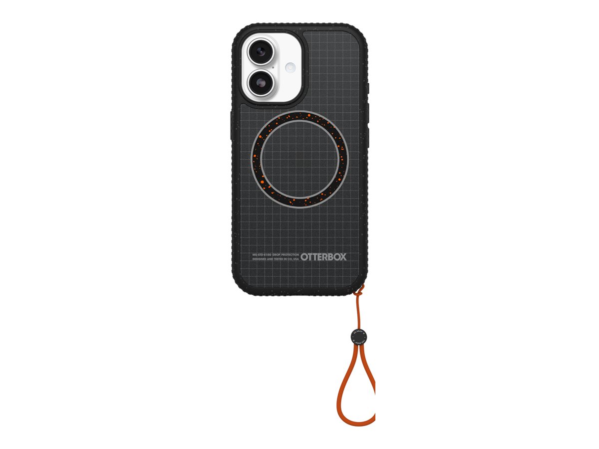 OtterBox Sole Series - Hintere Abdeckung für Mobiltelefon - MagSafe-Kompatibilität - Polycarbonat, Nylongewebe, thermoplastischer Elastomer (TPE)