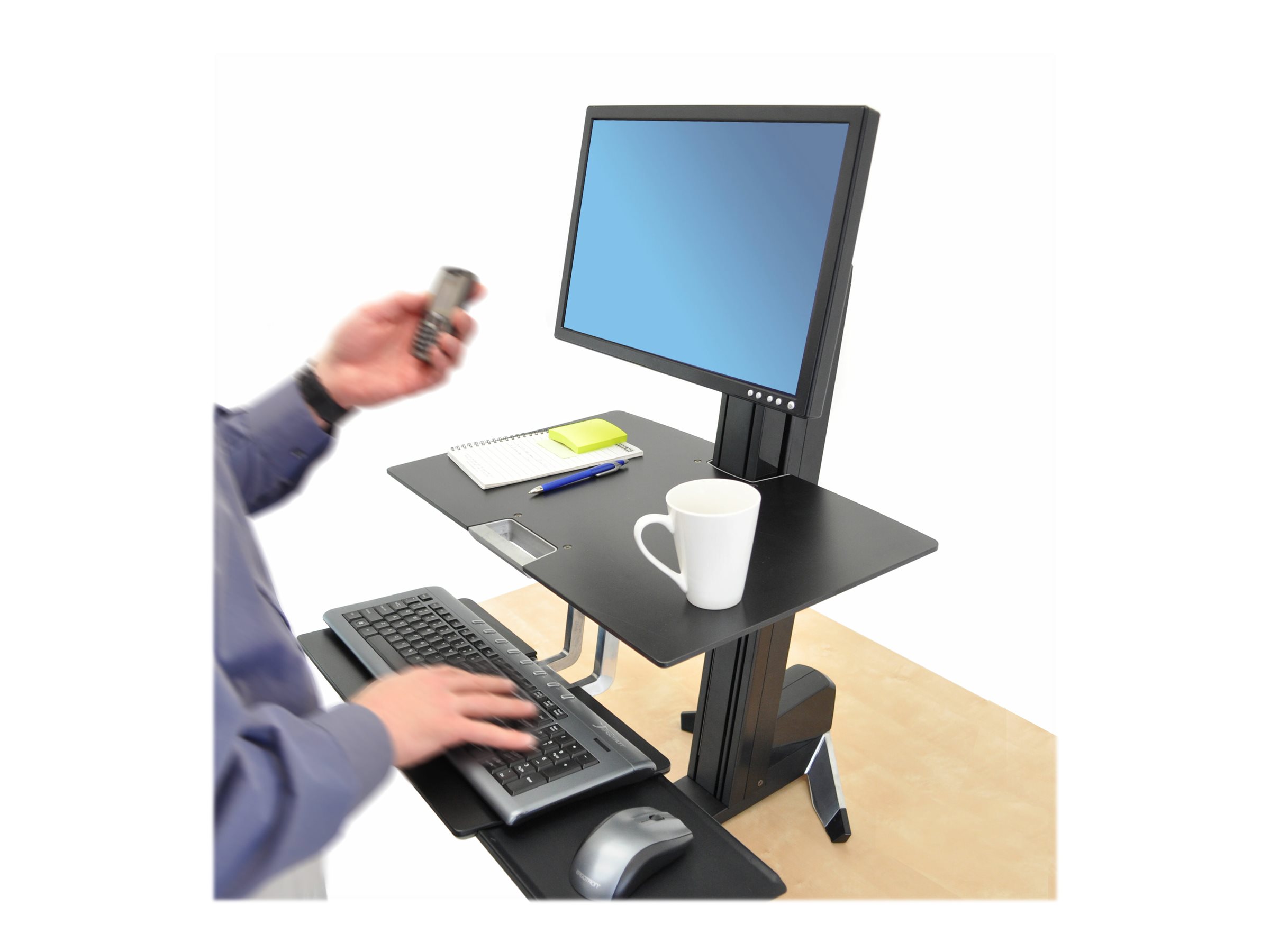 Ergotron WorkFit-S - Montagekomponente (Arbeitsoberfläche)