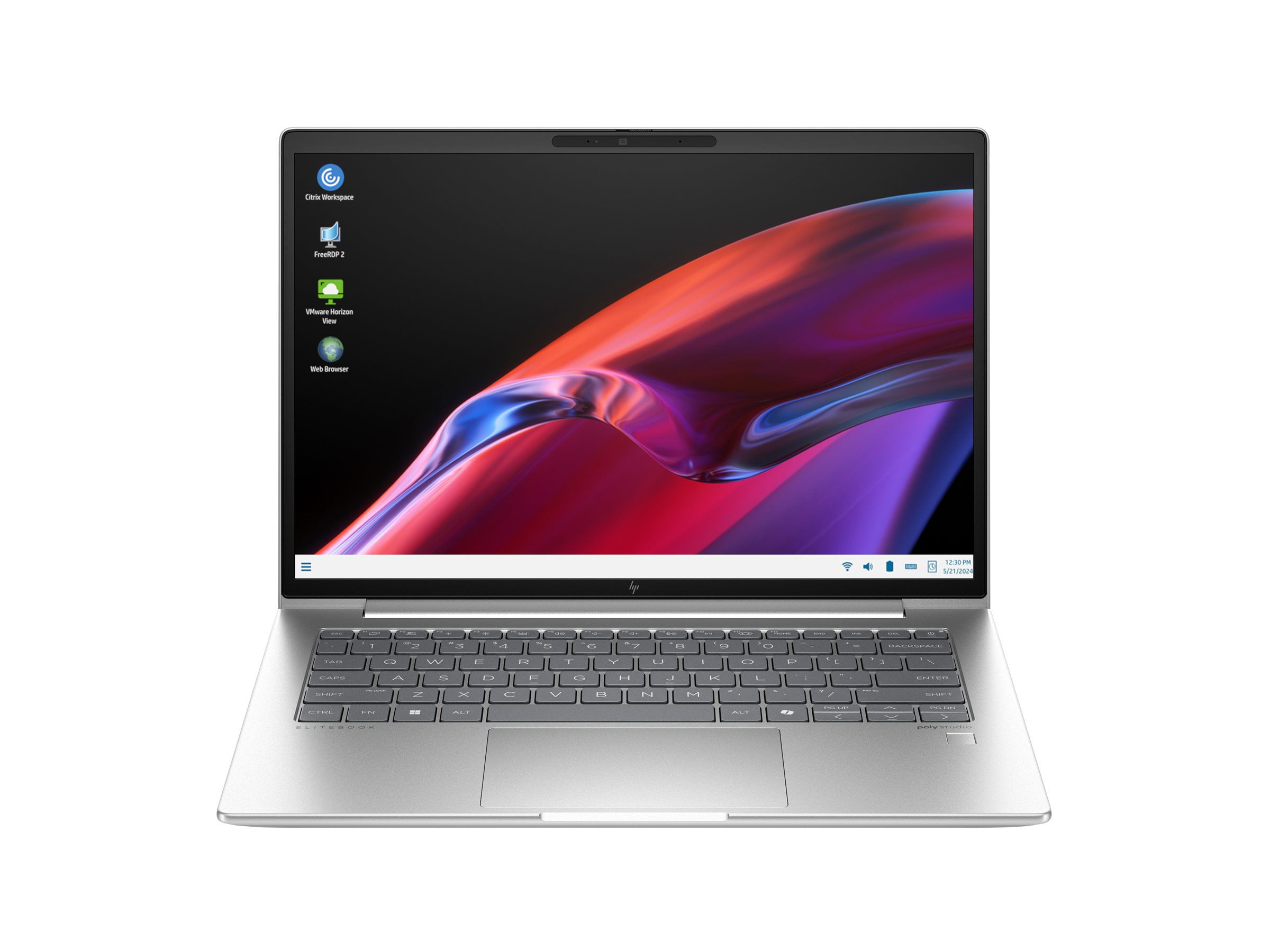 HP Elite Mobile Thin Client mt645 G8 - 180°-Scharnierdesign - AMD Ryzen 5 7535U  2.9 GHz - Win 10 IoT Enterprise 2021 LTSC - Radeon 660M - 16 GB RAM - 256 GB SSD NVMe - 35.56 cm (14")