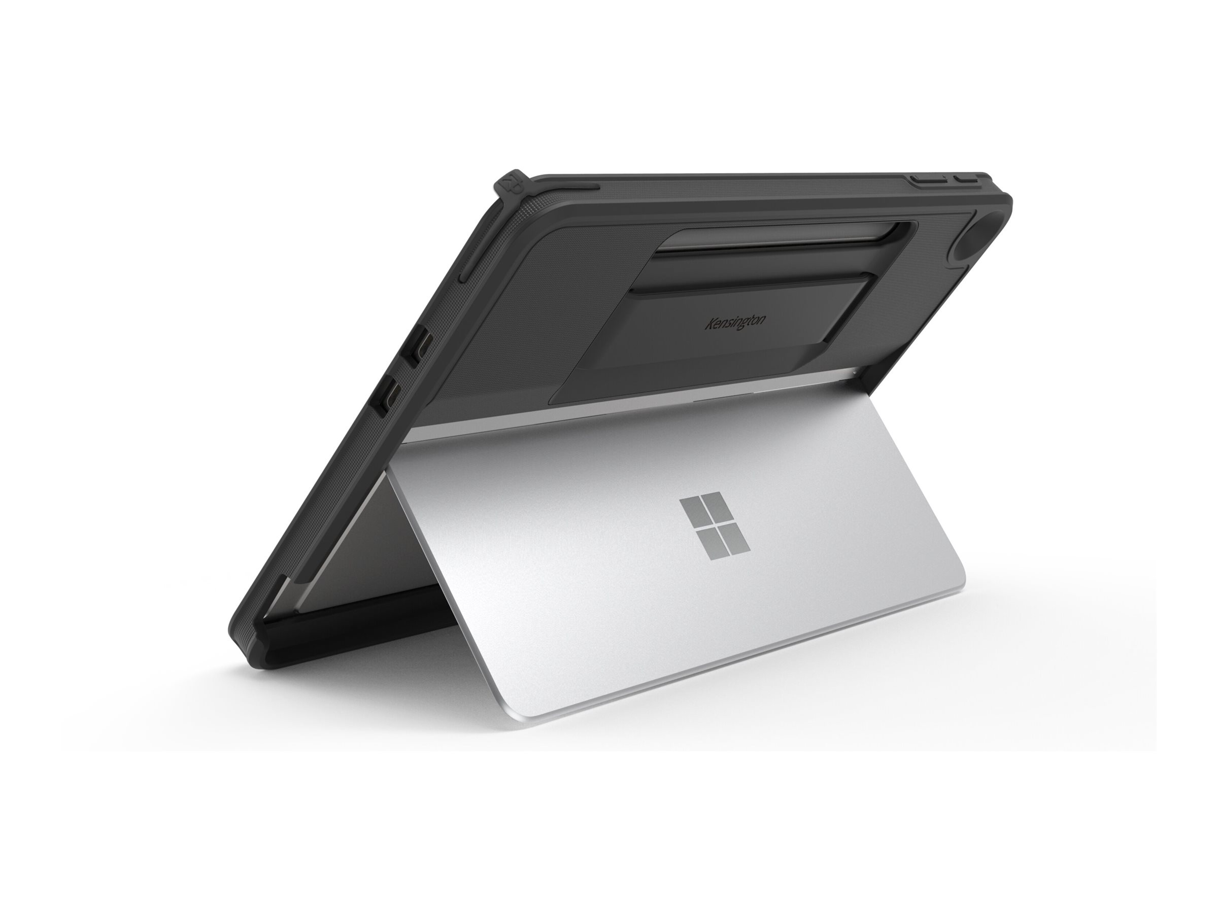 Kensington BlackBelt EQ - Hintere Abdeckung für Tablet - widerstandsfähig - Polycarbonat, ABS-Kunststoff, thermoplastischer Elastomer (TPE)