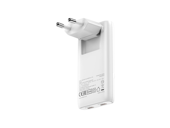 Verbatim Foldn’ Go GaN Charger 65W weiss