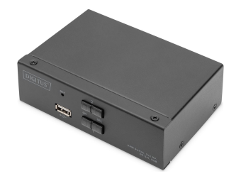 DIGITUS KVM Switch, 2x1  DP, DP Out,USB
