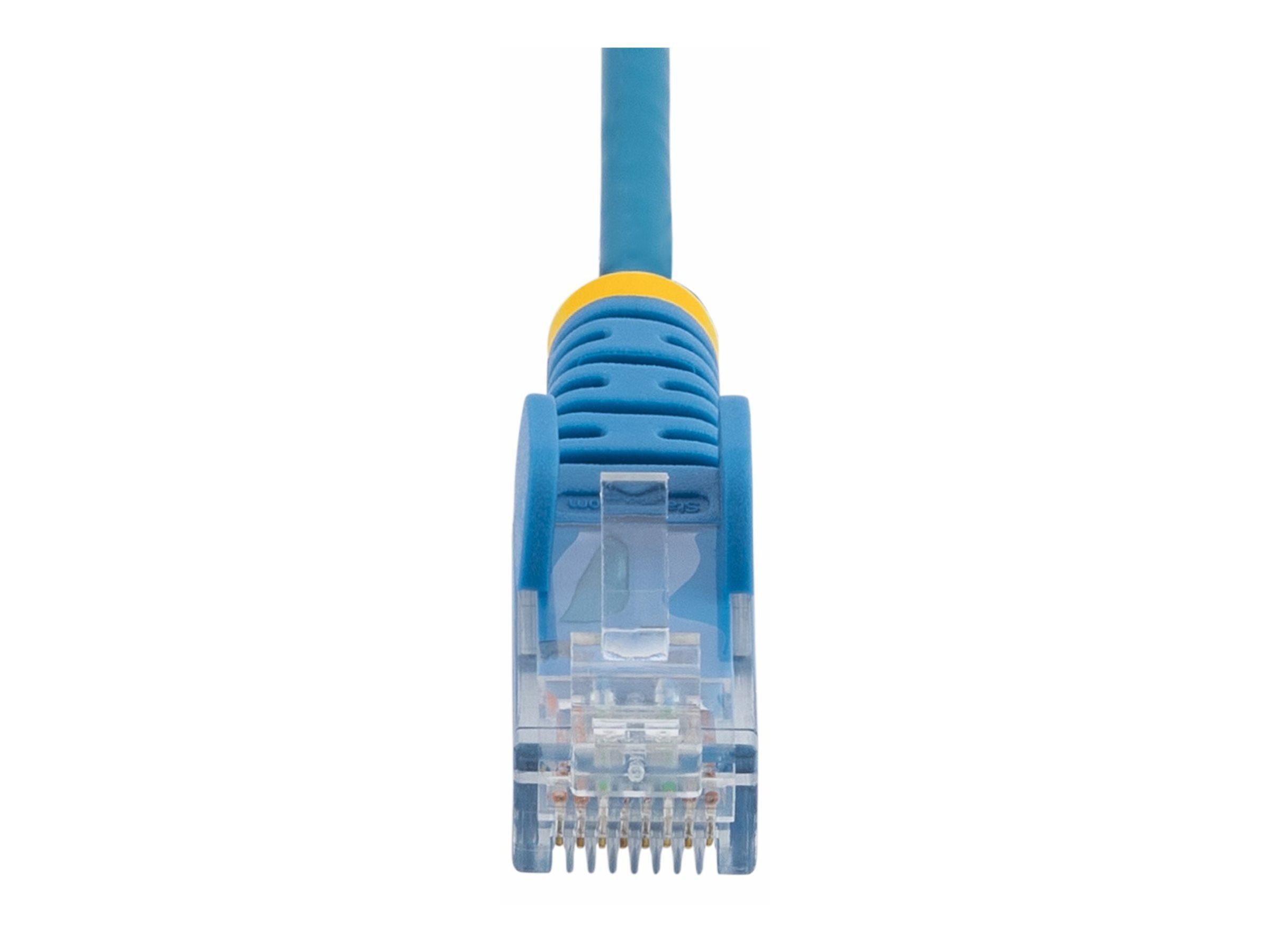 StarTech.com 1.5m Slim LSZH CAT6 Ethernet Cable, 10 Gigabit Snagless RJ45 100W PoE Patch Cord, CAT 6 10GbE UTP Network Cable wStrain Relief, Blue, ETL, Low Smoke Zero Halogen - Category 6 - 28AWG (N6PAT150CMBLS)
