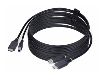 StarTech.com 10ft (3m) HDMI and USB 5Gbps KVM Cable - Tastatur-  Video-  Maus- (KVM-)