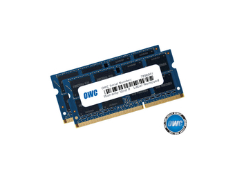 OWC OWC1867DDR3S32P - 32 GB - 2 x 16 GB - DDR3 - 1866 MHz - 204-pin SO-DIMM - Blau