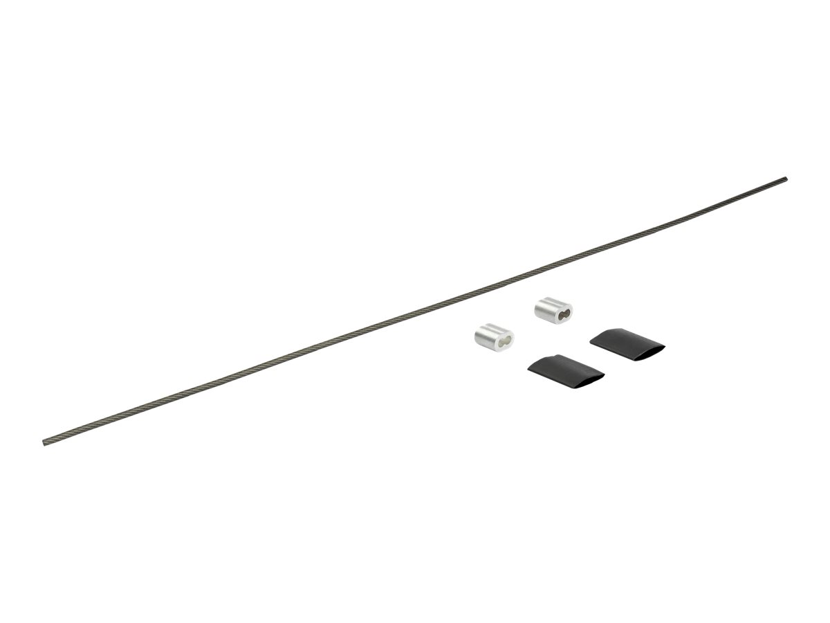 StarTech.com CONNLOCKPK5 Sicherheitskabel (5er Pack, Kabelschloss schützt vor Diebstahl, verstellbar, Schrumpfschlauch, Aderendhülsen)