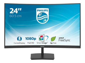 Philips E-line 241E1SC - LED-Monitor - gebogen - 60 cm (24")