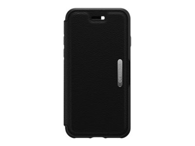 OtterBox Strada Series - Flip-Hülle für Mobiltelefon - Leder - Shadow - für Apple iPhone 6, 6s, 7, 8, SE (2. Generation)