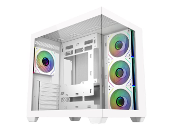Cooler Master Elite 681 - Mid tower - ATX - Seitenteil mit Fenster (gehärtetes Glas)