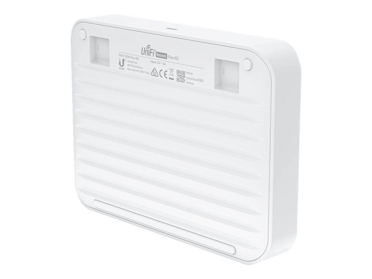 Ubiquiti USW Flex XG - Switch - managed - 4 x 10010002.5G5G10GBase-T + 1 x 101001000 (PoE+)