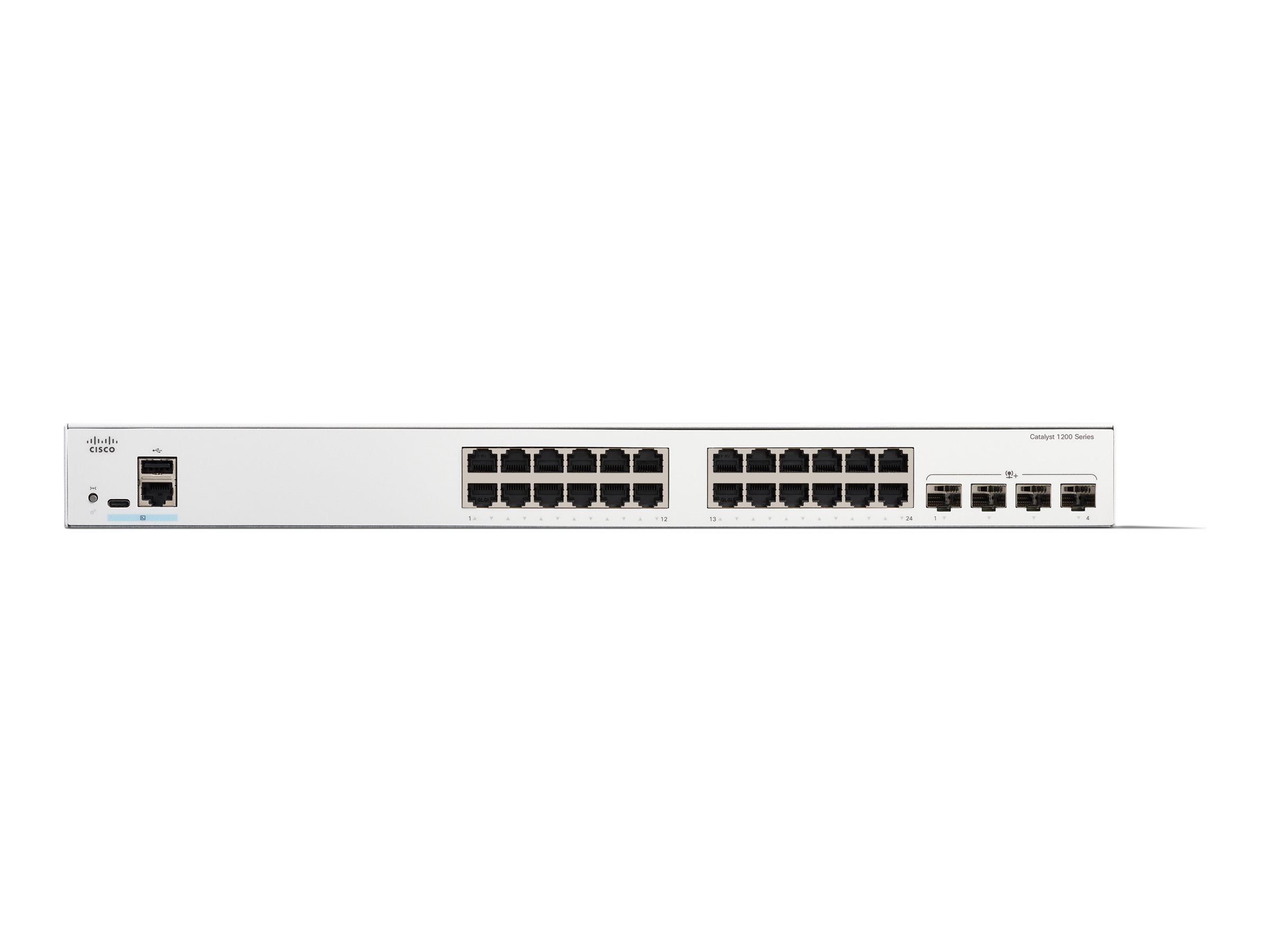Cisco Catalyst 1200-24T-4X - Switch - L3 - Smart