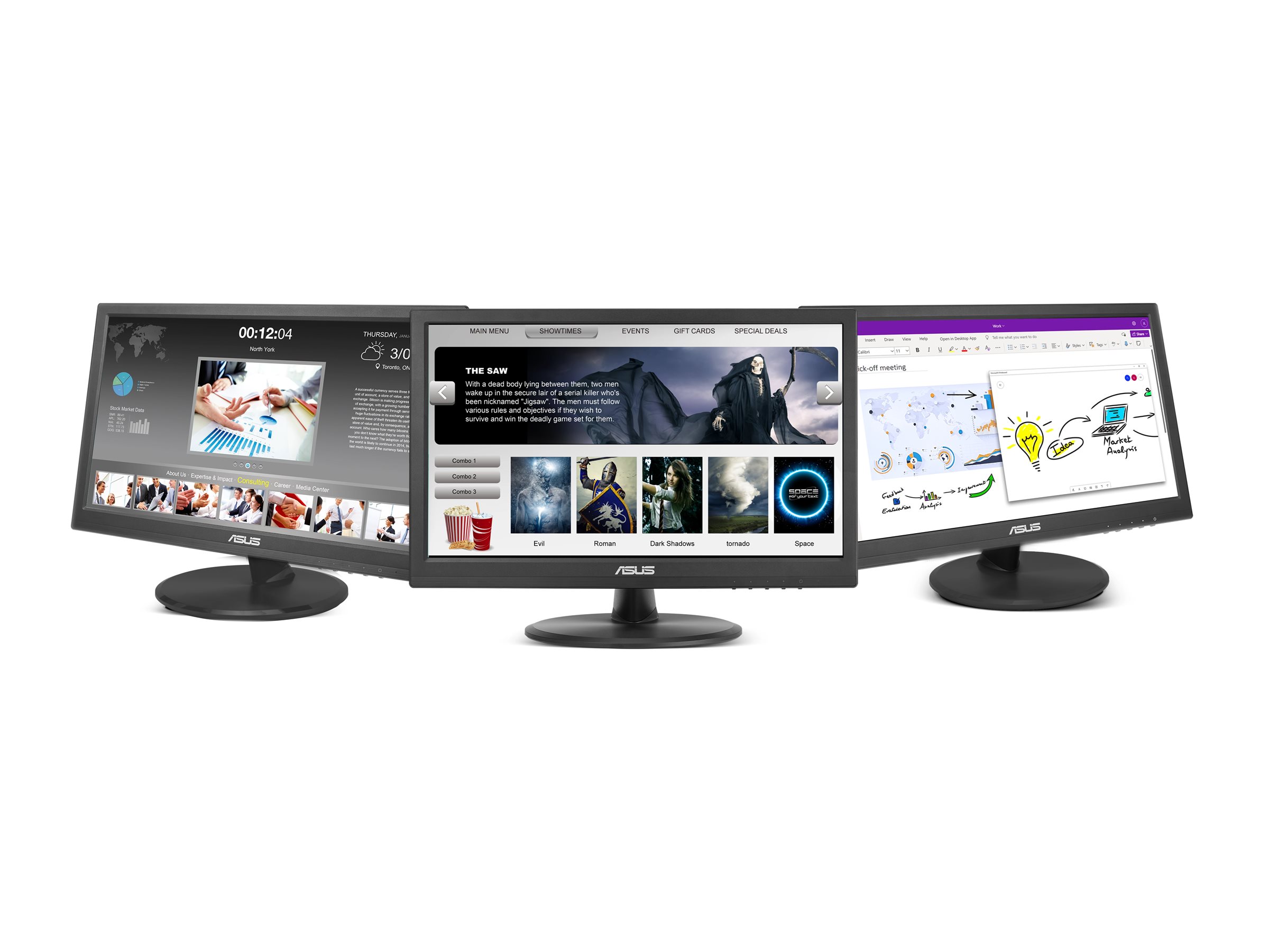 ASUS VT169HE - LED-Monitor - 40.6 cm (16") (16" sichtbar)