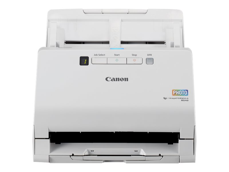 Canon imageFORMULA RS40 - Dokumentenscanner - CMOS  CIS - Duplex - 216 x 3000 mm - 600 dpi x 600 dpi - bis zu 40 SeitenMin. (einfarbig)