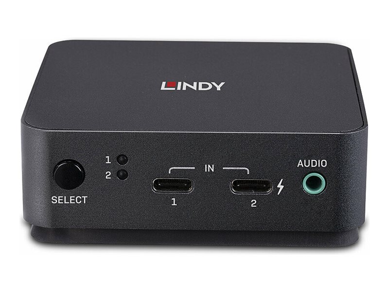 Lindy KVM-Audio-Switch - Typ C, DisplayPort