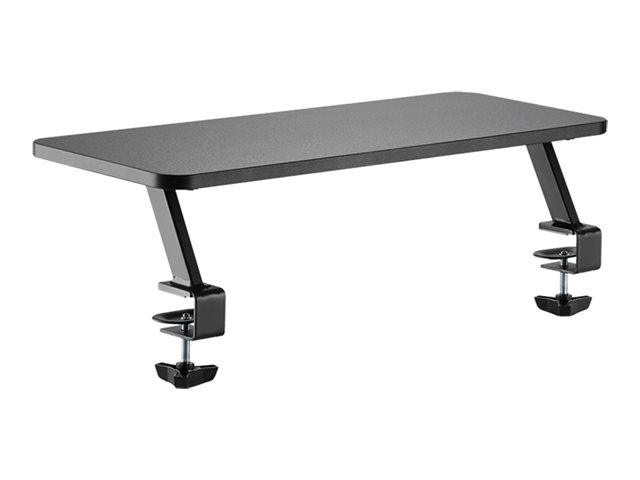 LogiLink Aufstellung - Riser - für Monitor - 650 mm lang - Stahl, Graukarton, Kunststoff - Schwarz - Bildschirmgröße 33-81.3 cm (13"-32")