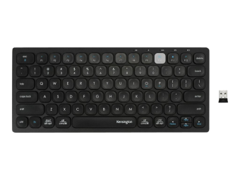 Kensington Tastatur - kabellos - 2.4 GHz, Bluetooth 3.0, Bluetooth 5.0