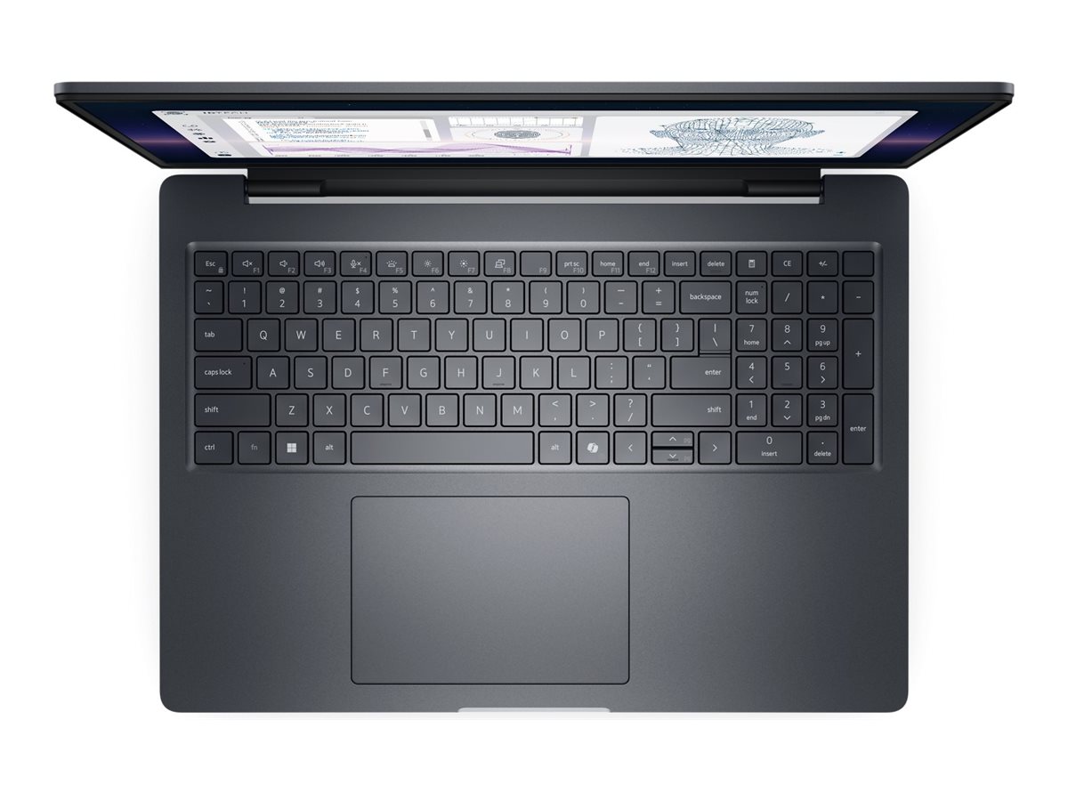Dell Pro Max 16 Plus MB16250 - Intel Core Ultra 7 265HX  2.6 GHz - vPro Enterprise - Win 11 Pro - RTX PRO 1000 Blackwell - 32 GB RAM - 1 TB SSD SED, NVMe, TLC, Performance - 40.646 cm (16")