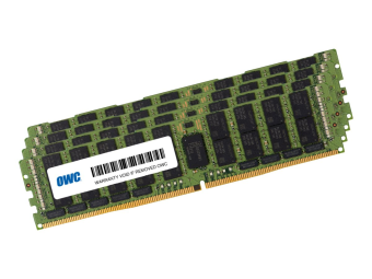 OWC DDR4 - Kit - 64 GB: 4 x 16 GB - DIMM 288-PIN - 2666 MHz  PC4-21300 - CL19 - 1.2 V - registriert - ECC - für Apple Mac Pro (Ende 2019)