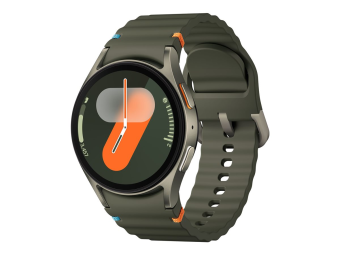 Samsung Galaxy Watch7 - 40 mm - intelligente Uhr mit Sportband - Gummi - Bandgröße SM - Anzeige 3.33 cm (1.3)
