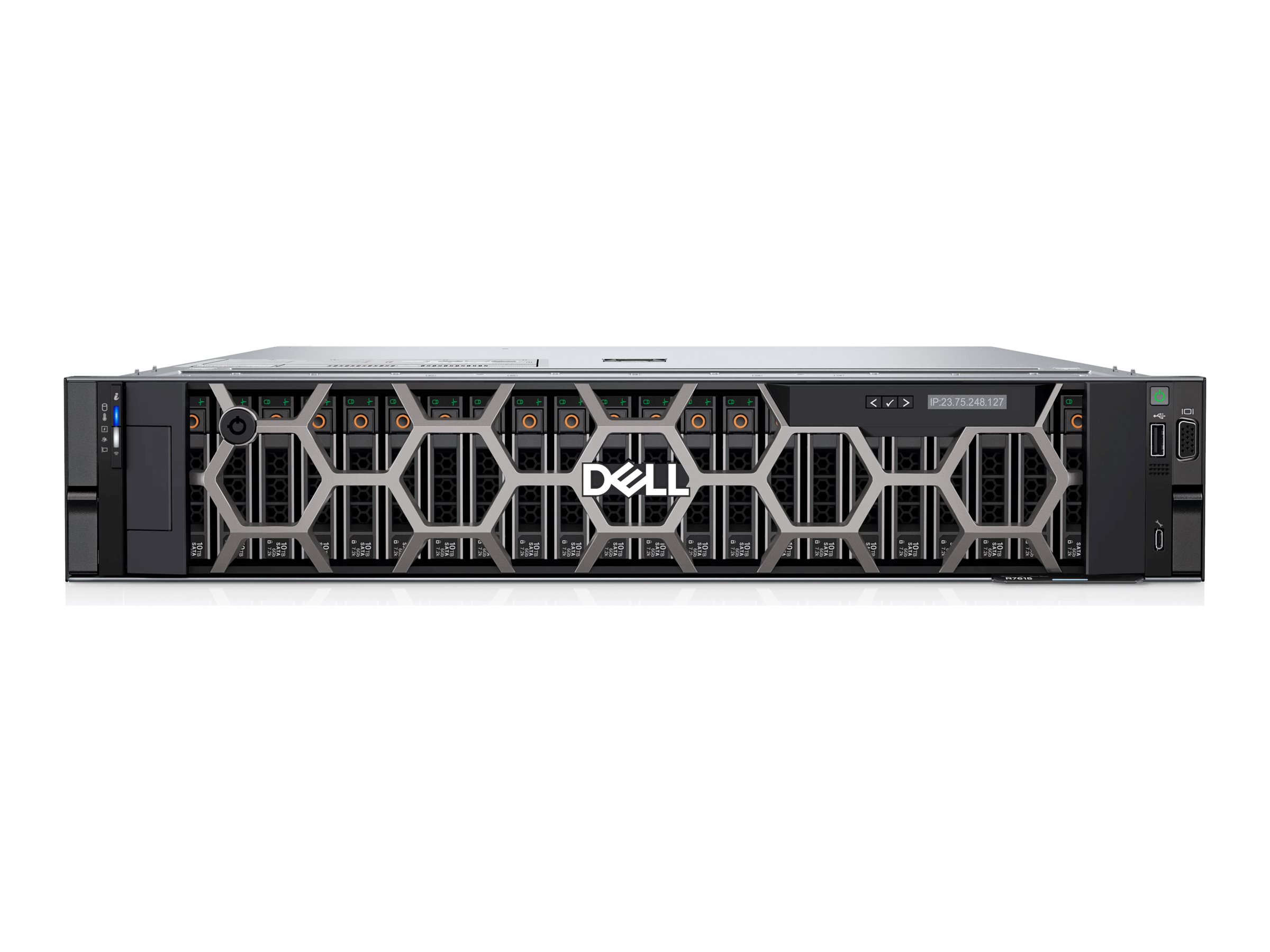Dell PowerEdge R7615 - Server - Rack-Montage - 2U - 1-Weg - 1 x EPYC 9354P  3.25 GHz - RAM 32 GB - SAS - Hot-Swap 6.4 cm (2.5")