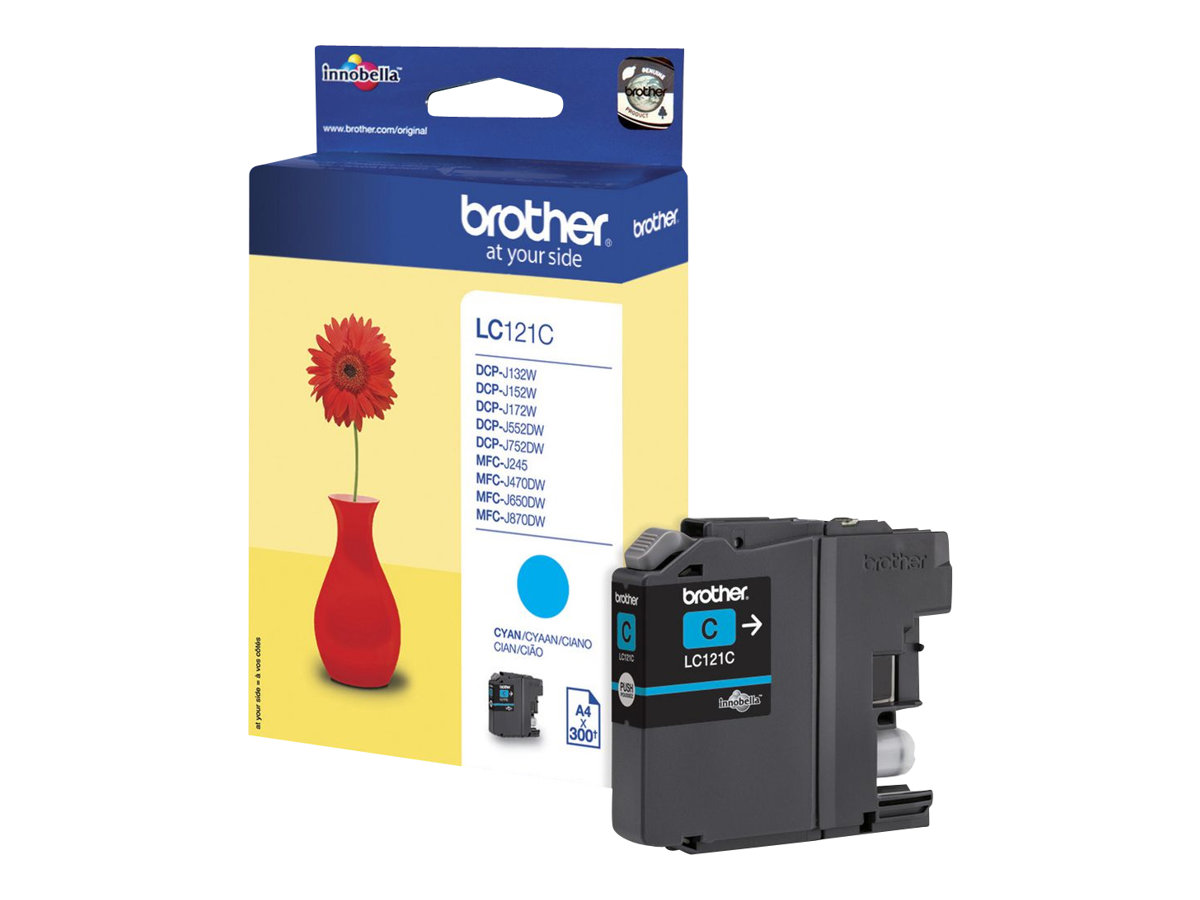 Brother LC121C - Cyan - original - Tintenpatrone