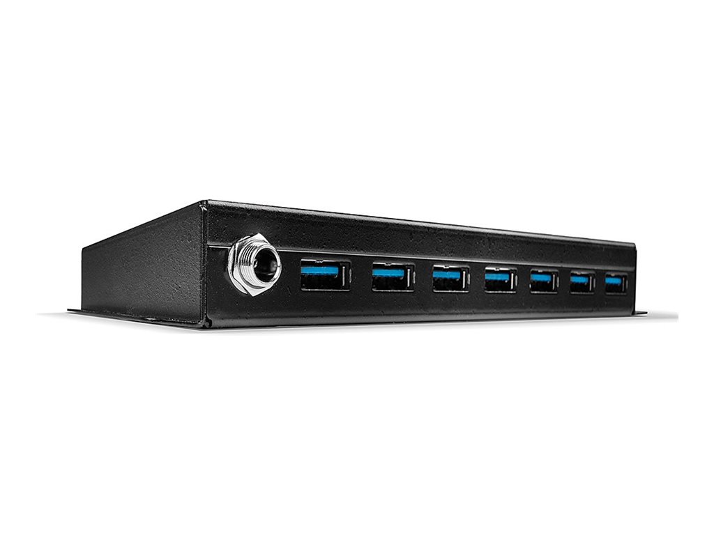 Lindy 7 Port Industrial USB 3.0 Hub - Hub - 7 x SuperSpeed USB 3.0