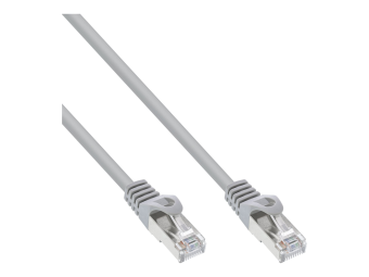 InLine Patchkabel - FUTP - Cat.5e - grau - 03m
