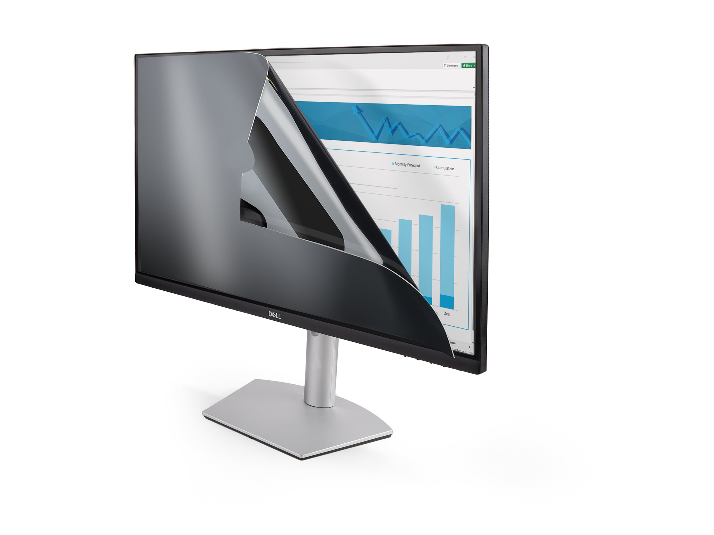 StarTech.com Bildschirm Sichtschutz für 19 Zoll Monitor - Bildschirmfilter - Blaulichtreduzierende Displayschutzfolie - 1610 Breitbild - MattHochglanz - +-30&deg Grad (PRIVACY-SCREEN-19M)