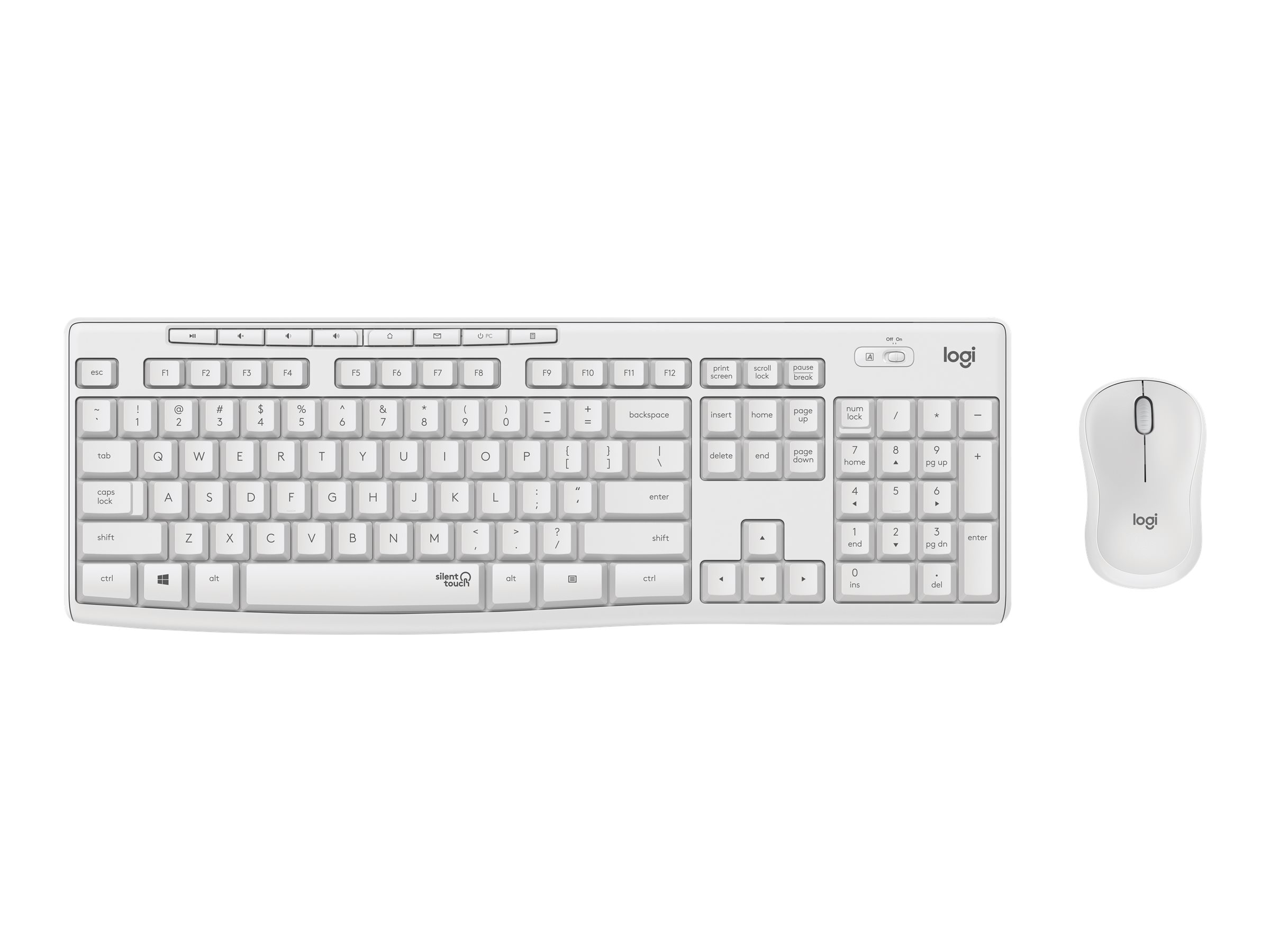 Logitech MK295 Silent - Tastatur-und-Maus-Set