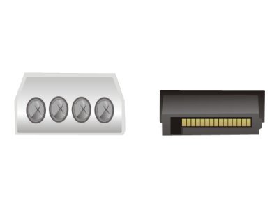 Delock Netzteil - SATA-Stromstecker (M) zu interne Stromversorgung, 4-polig (M)