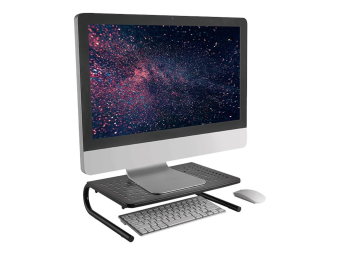 LogiLink Aufstellung - für MonitorNotebook - Kunststoff, stainless steel, Aluminium - Bildschirmgröße 33-81.3 cm (13"-32")