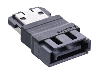 InLine eSATA auf SATA Adapter - eSATA Stecker an SATA Buchse