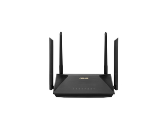ASUS RT-AX1800U - Wi-Fi 6 (802.11ax) - Dual-Band (2,4 GHz5 GHz) - EthernetLAN - Schwarz - Tabletop-Router