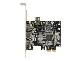 Delock PCI Express Card > 3 x external FireWire B + 1 x internal FireWire A