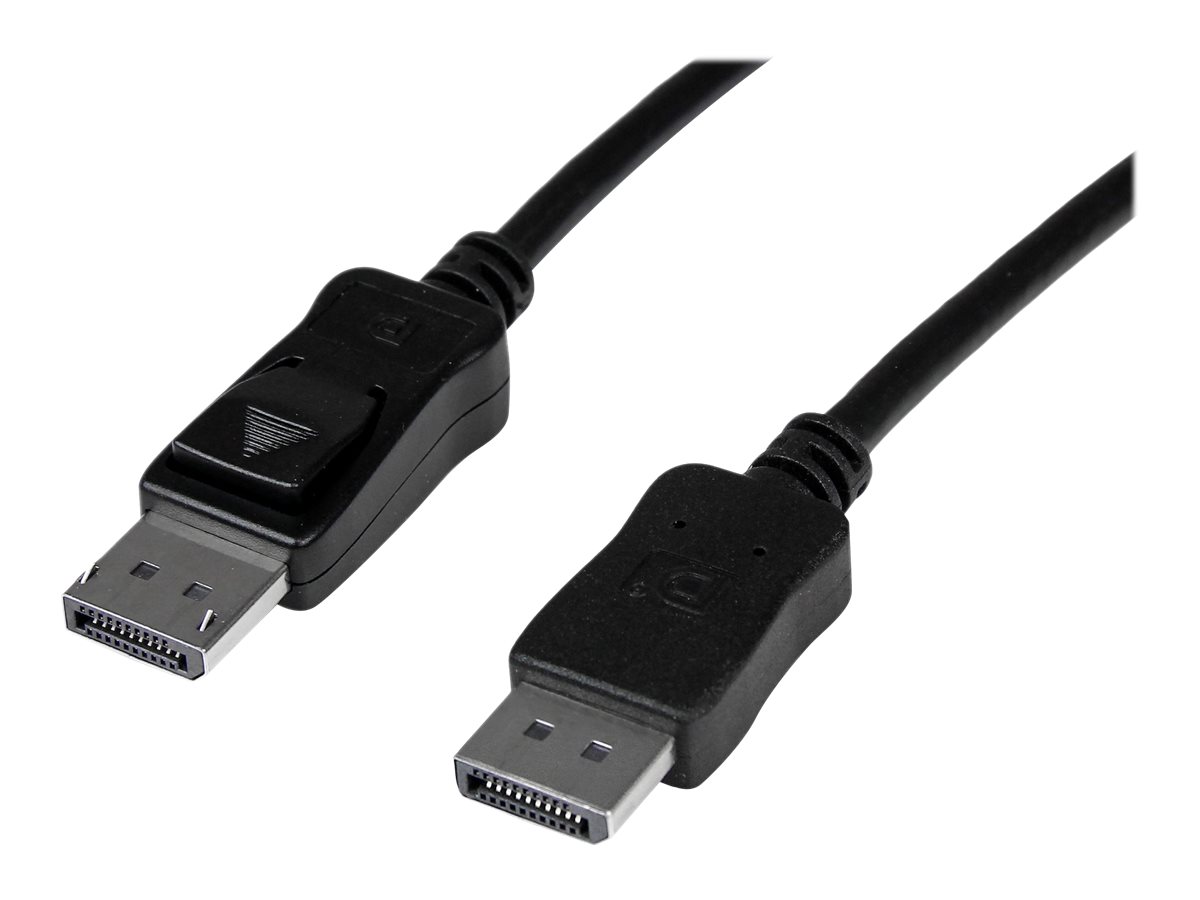 StarTech.com 10 m Aktives DisplayPort Kabel - 4K Ultra HD DisplayPort Kabel - Langes DP zu DP Kabel für ProjektorMonitor - DP VideoDisplay Kabel - Einrastende DP Stecker (DISPL10MA)