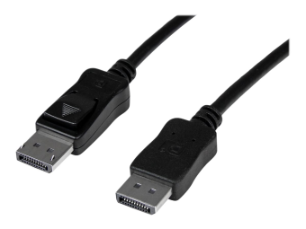 StarTech.com 10 m Aktives DisplayPort Kabel - 4K Ultra HD DisplayPort Kabel - Langes DP zu DP Kabel für ProjektorMonitor - DP VideoDisplay Kabel - Einrastende DP Stecker (DISPL10MA)