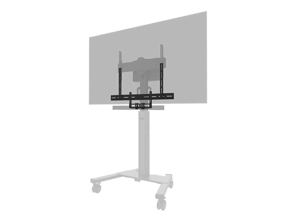 Neomounts Befestigungskit (Montageklammer) - für Video-Leiste - universal - Stahl - Schwarz - Bildschirmgröße 109.2-279.4 cm (43"-110")
