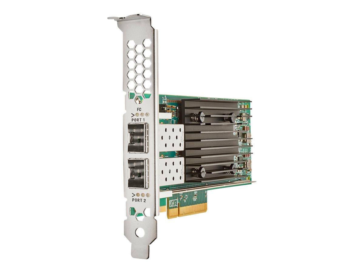 HPE SN1700Q - Hostbus-Adapter - PCIe 4.0 x8 Low-Profile - 64Gb Fibre Channel (Short Wave)