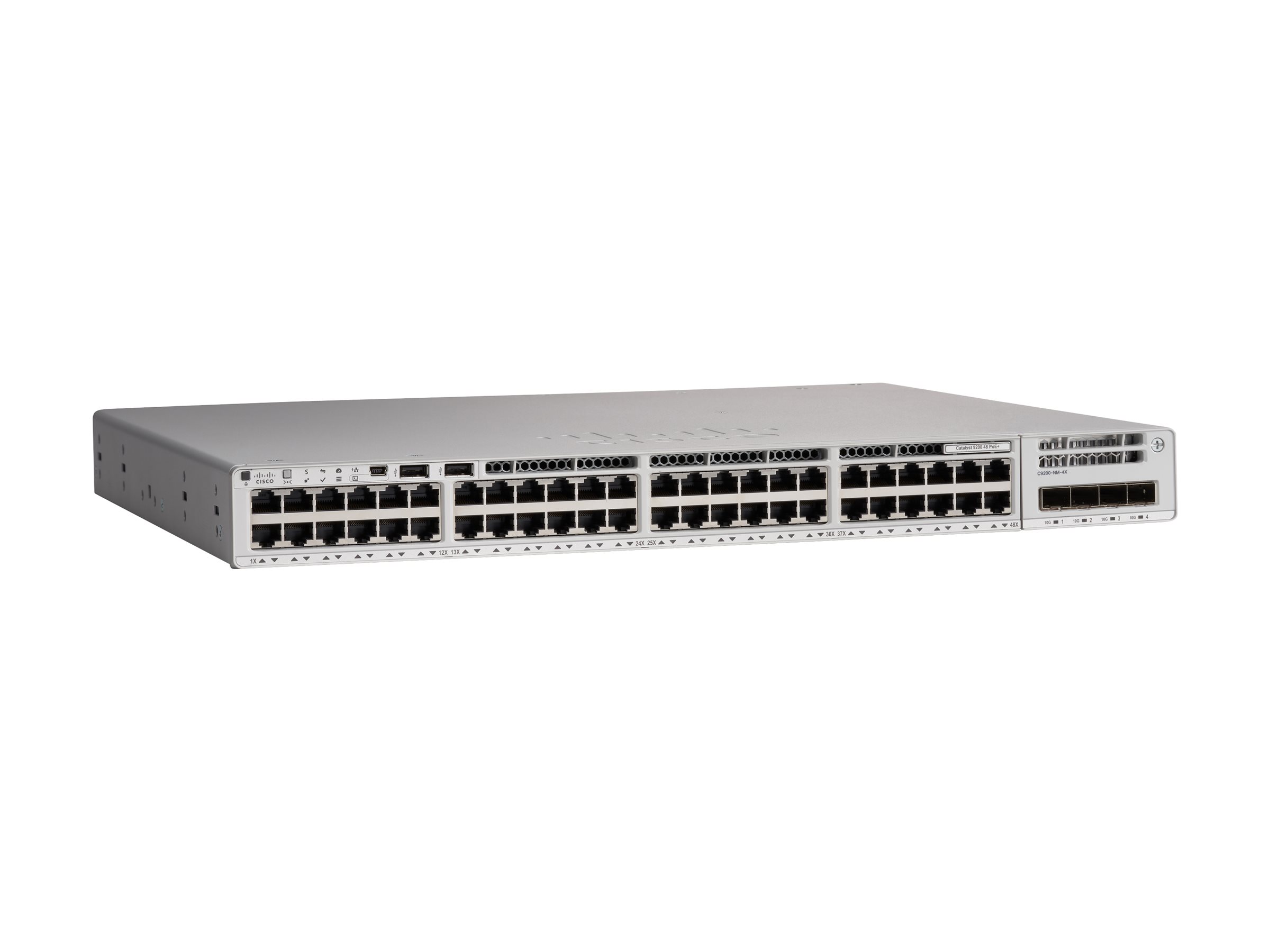 Cisco Catalyst 9200 - Network Advantage - Switch - L3 - Smart - 48 x 101001000 (PoE+)