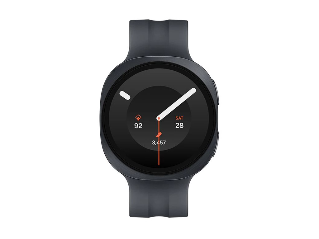 Samsung Galaxy Watch9 - 40 mm - Carbon-Schwarz - intelligente Uhr mit Sportband - schwarz - Bandgröße SM - Anzeige 3.4 cm (1.3")