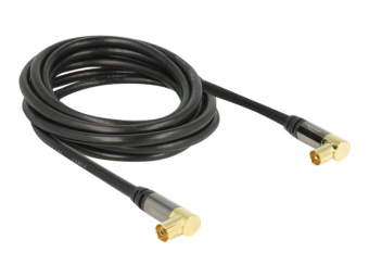 Delock Antennenkabel - IEC-Anschluss männlich zu IEC-Anschluss weiblich