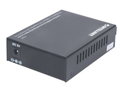 Intellinet Fast Ethernet WDM Bi-Directional Single Mode Media Converter 10100Base-Tx to 100Base-Fx (SC)