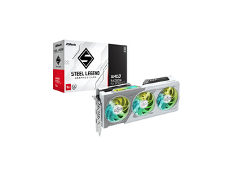 ASRock Radeon RX 9060 XT Steel Legend - Grafikkarte - PCI-Express