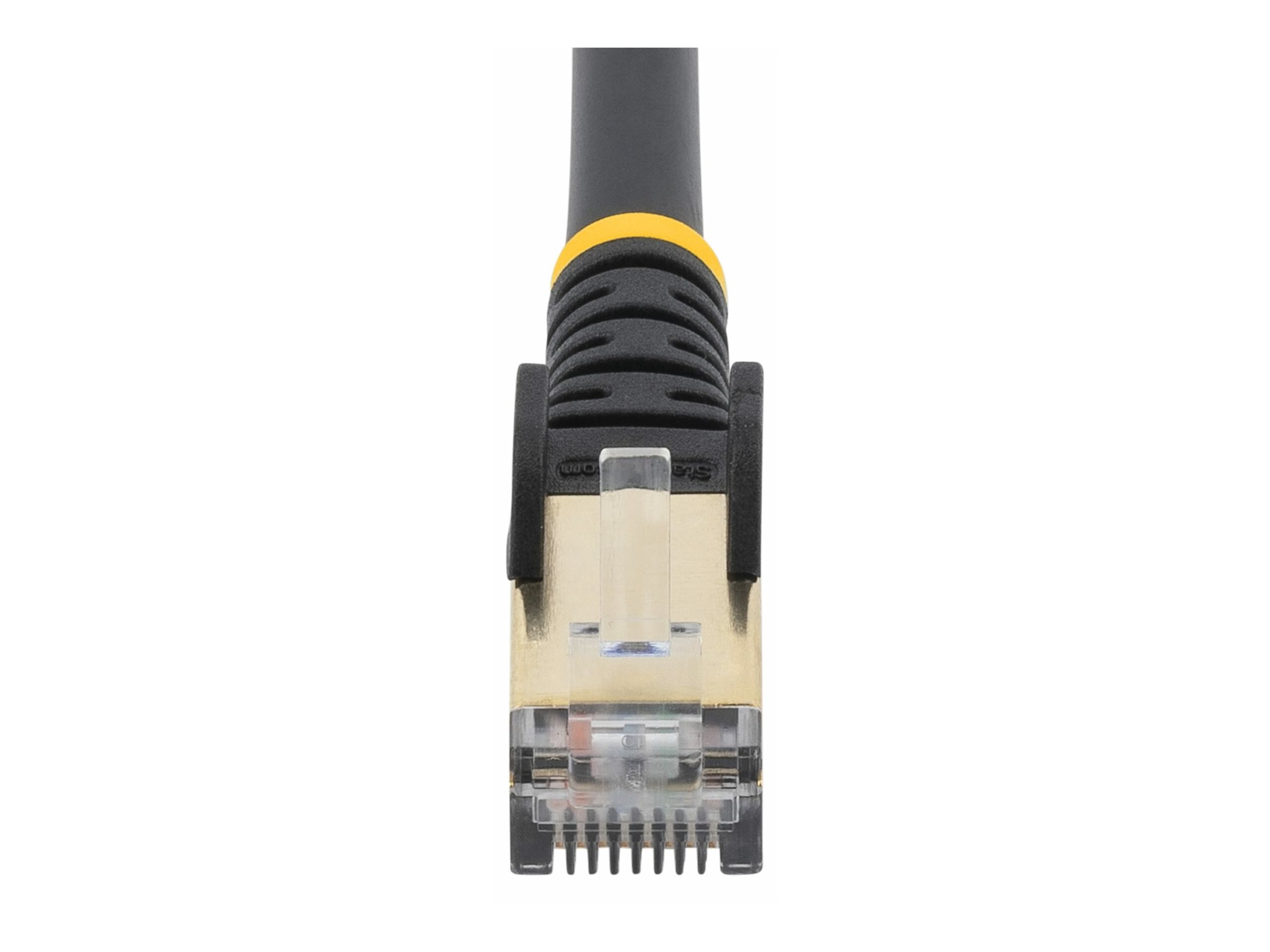 StarTech.com Startech 3m CAT6A Ethernet Cable, 10 Gigabit Shielded Snagless RJ45 100W PoE Patch Cord, CAT 6A 10GbE STP Network Cable wStrain Relief, Black, UL Certified WiringTIA - Category 6A - 26AWG (6ASPAT3MBK)
