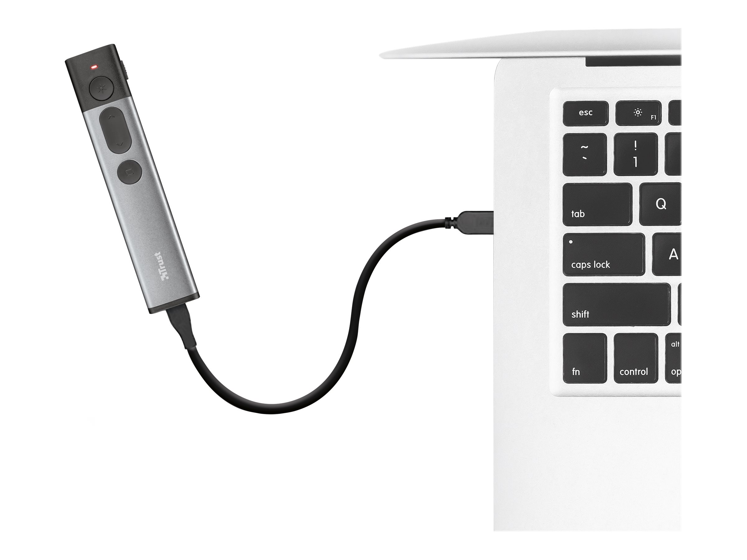 Trust Kazun Aluminium Wireless Presenter - Präsentations-Fernsteuerung