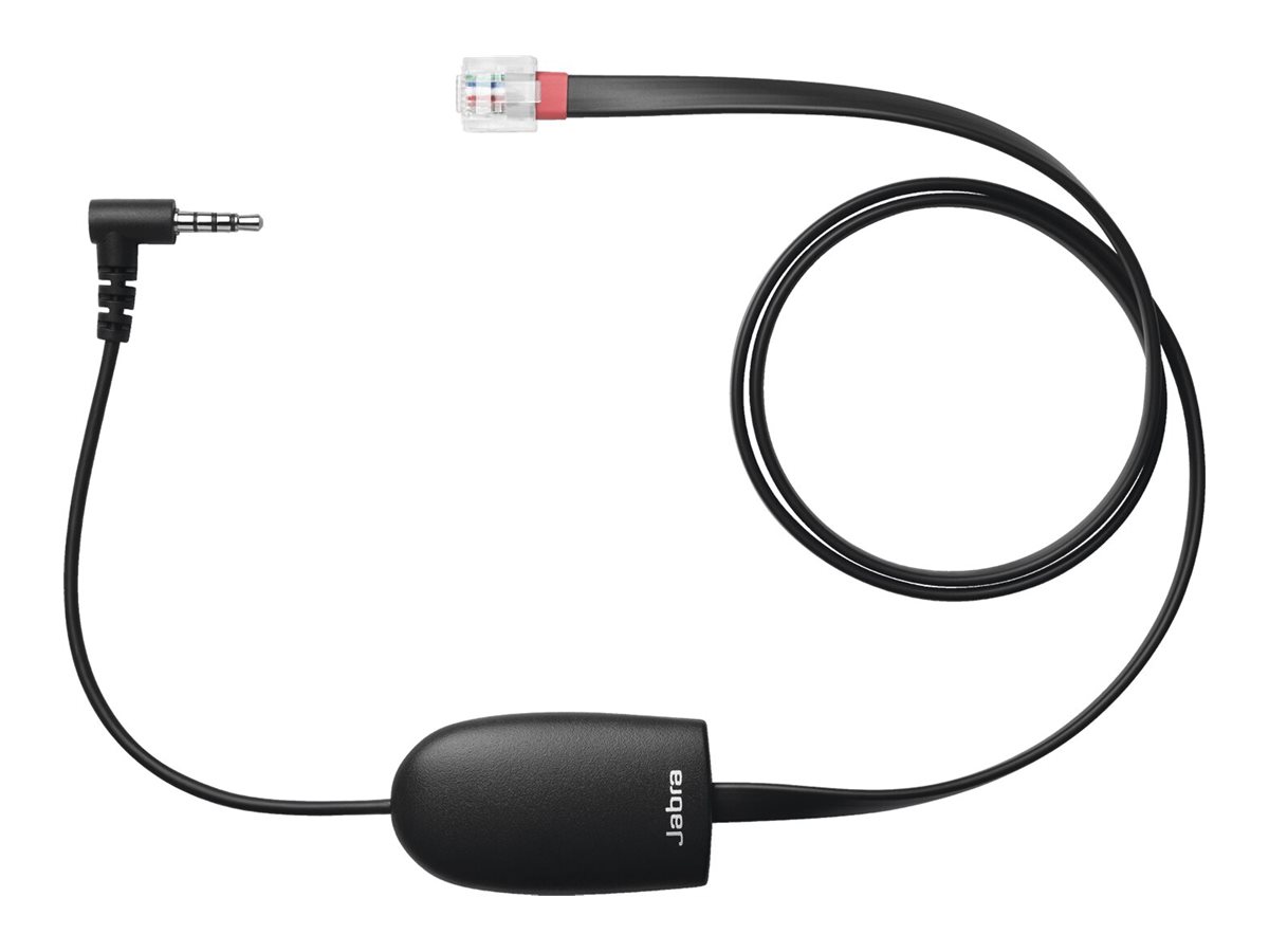 Jabra EHS Adapter - Headsetadapter - 88 cm - für PRO 920, 925, 930, 935, 9450, 9460, 9465, 9470
