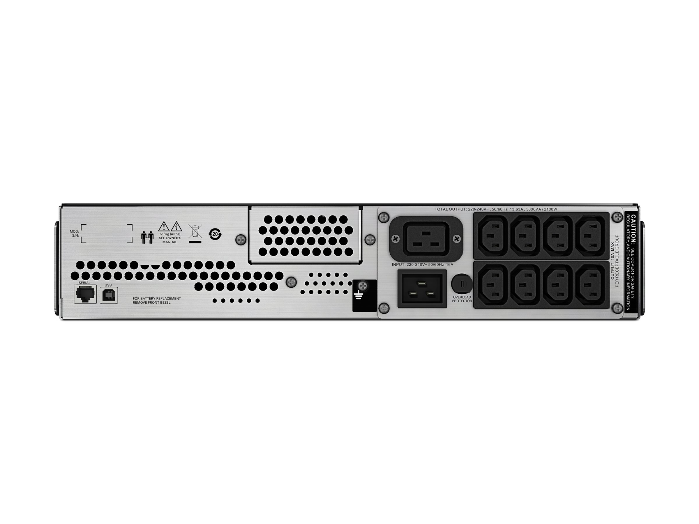 APC Smart-UPS C 3000VA LCD - USV (Rack - einbaufähig)