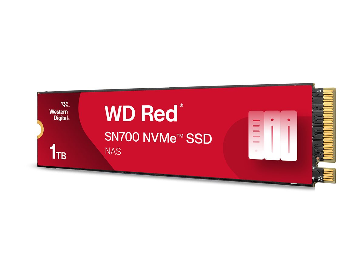 WD Red SN700 WDS100T1R0C - SSD - 1 TB - intern - M.2 2280 - PCIe 3.0 x4 (NVMe)