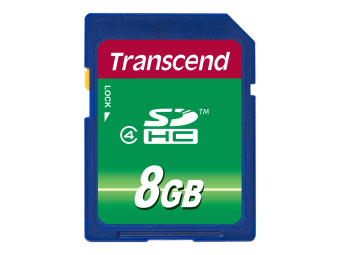 Transcend Flash-Speicherkarte - 8 GB - Class