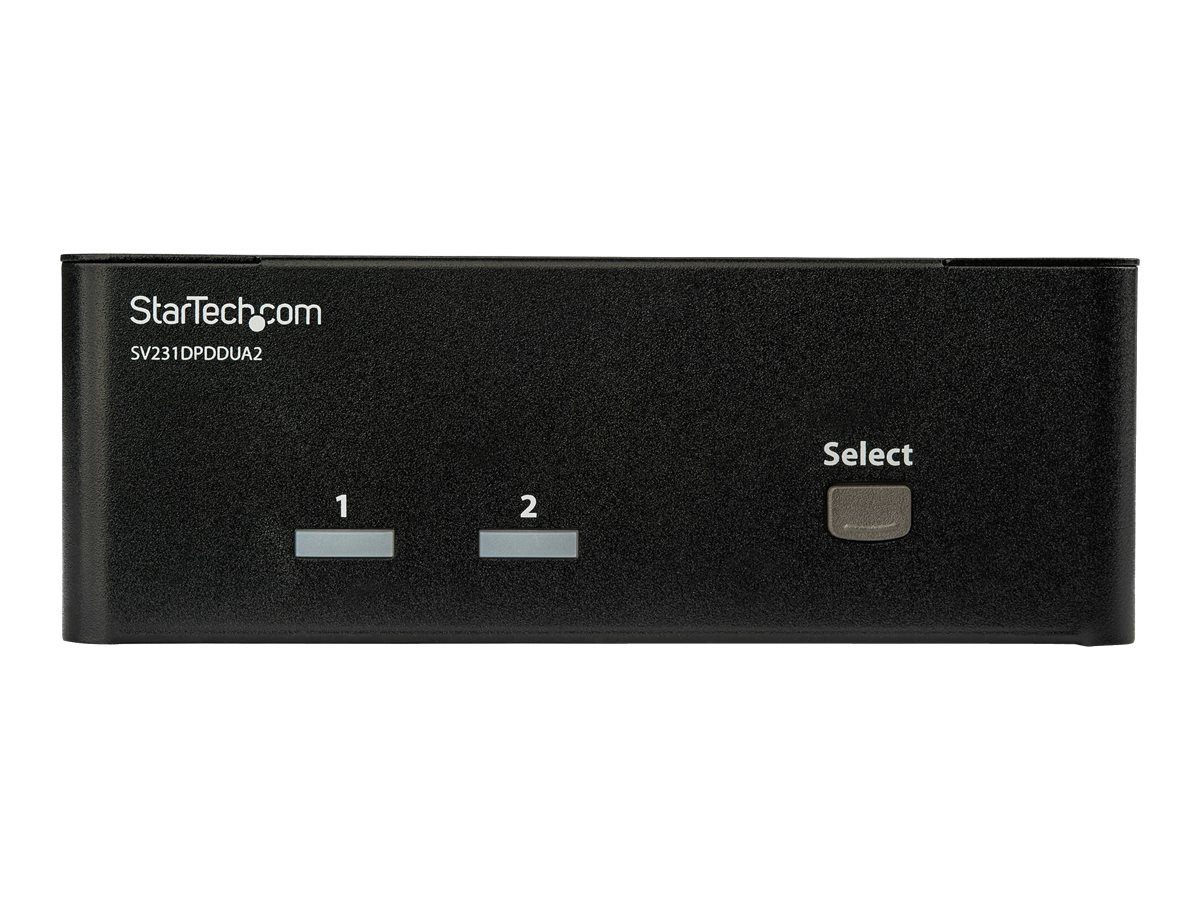 StarTech.com Startech 2 Port DisplayPort Dual Monitor KVM